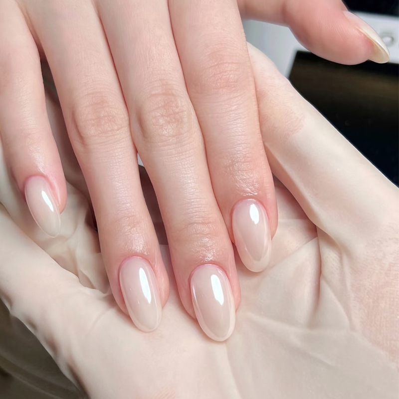 Decorating Tip Set - 24 Stück Einfache Acryl Aufklebenägel Mittelkurze