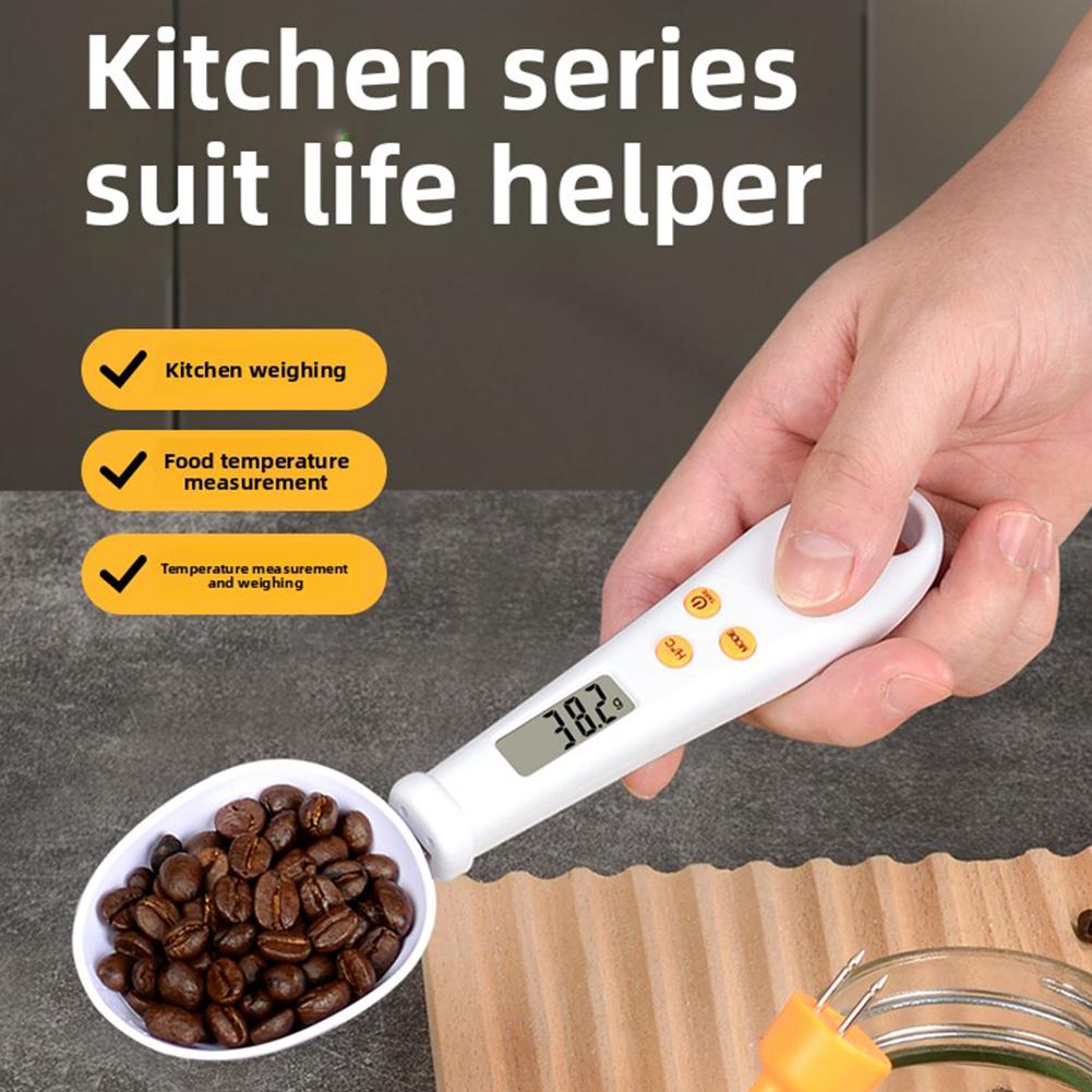 Baking (Kitchen Ingredient) - Digitale Küchenwaage mit Löffel, hochpräzises Messwerkzeug