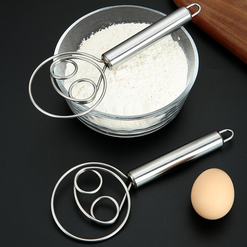 Kitchen Baking Mixer - C-Formiger Teigbesen aus Edelstahl mit Aufhängeloch