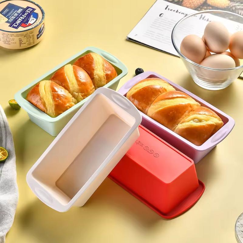 Kitchen Baking Pans - 1/4 Stück Rechteckige Silikonform für Haushalt,