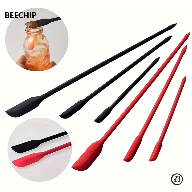 Baking Kitchen Set - 3-teiliges Mini-Silikonspatel-Set - Hitzebeständig, Verschiedene Größen