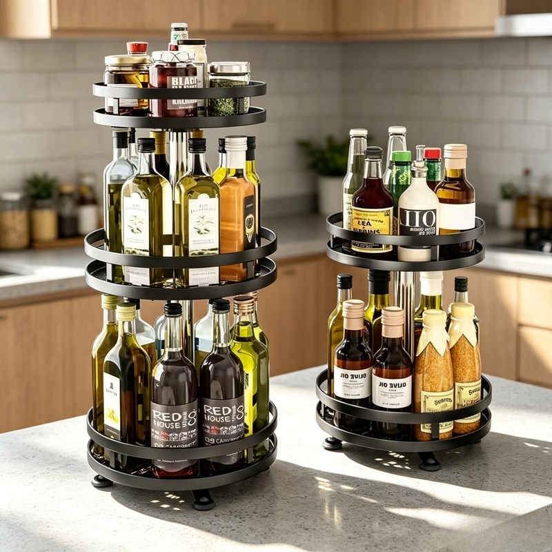 Kitchen Uncle - 360 ° Drehbarer Gewürzständer für die