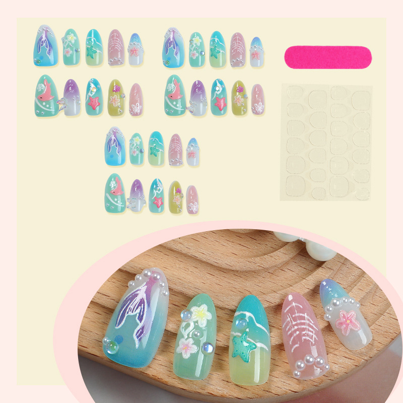 30 Stück Sommer-Press-on-Nägel – Decorating Tip Set Bewertung und Preis