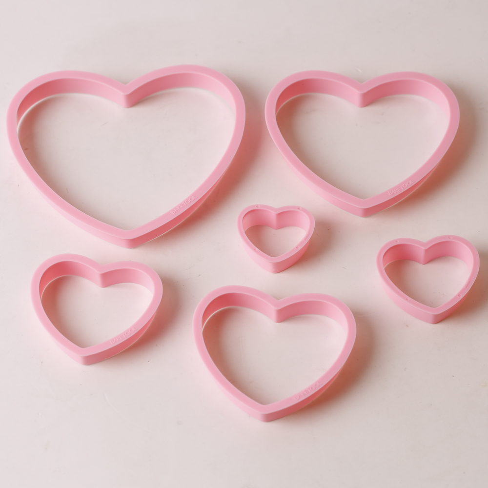 1 satz/3 sätze Rosa Herz Stern – Baking Kitchen Set Bewertung und Preis