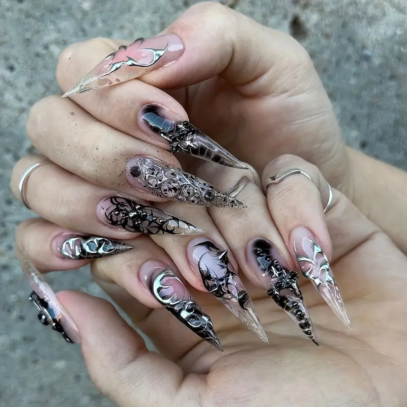 24 Stück Lange Stiletto-Kunstn – Decorating Tip Set Bewertung und Preis