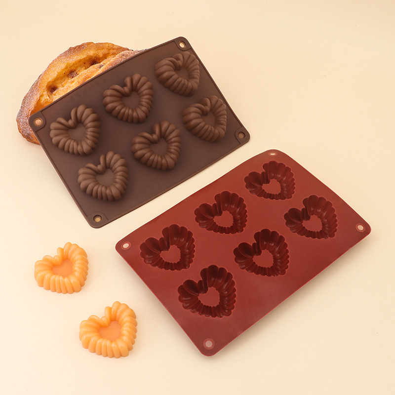 Herzförmige Silikon-Schokolade – Kitchen Baking Molds Bewertung und Preis