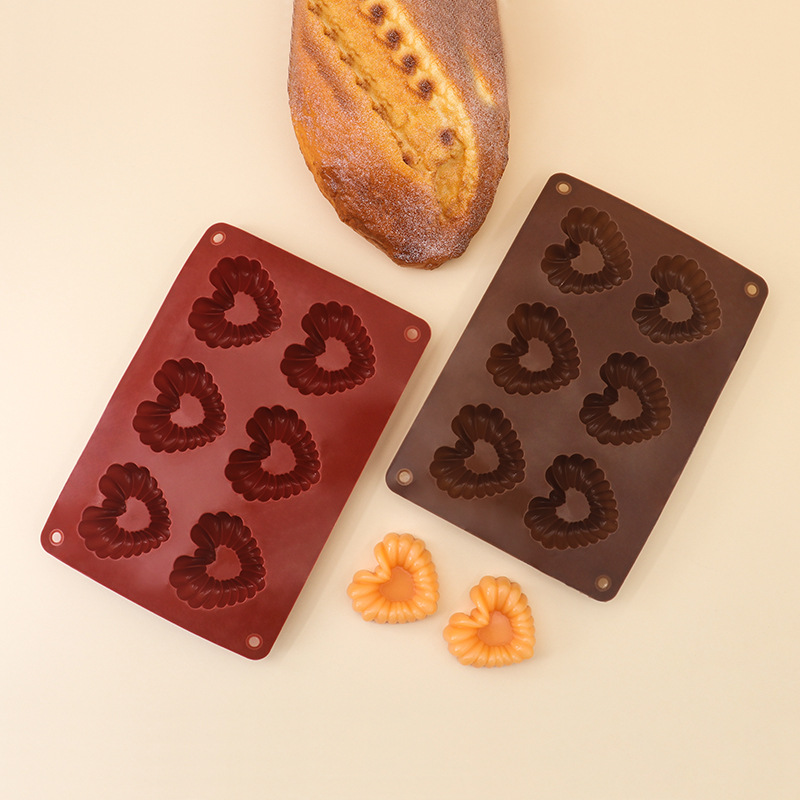 Herzförmige Silikon-Schokolade – Kitchen Baking Molds Bewertung und Preis
