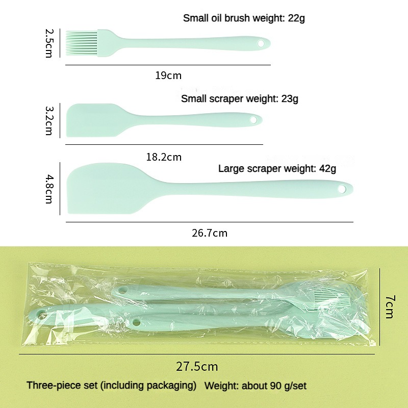 3-teiliges Backset für die Küc – Pastry Brush Silicone Bewertung und Preis