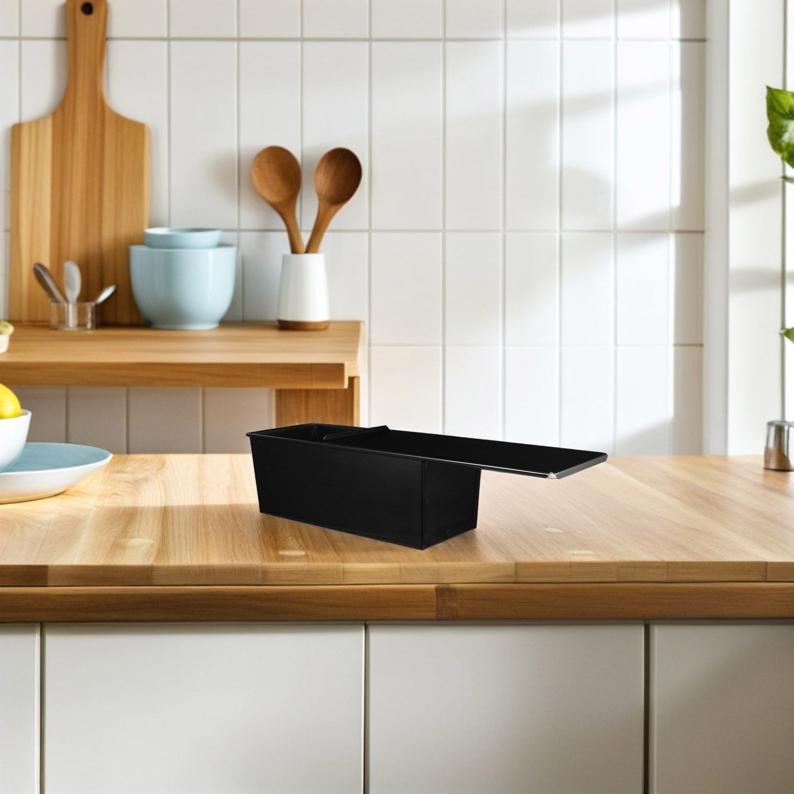 1 Stück Schwarze Brotbackform  – Kitchen Baking Pans Bewertung und Preis