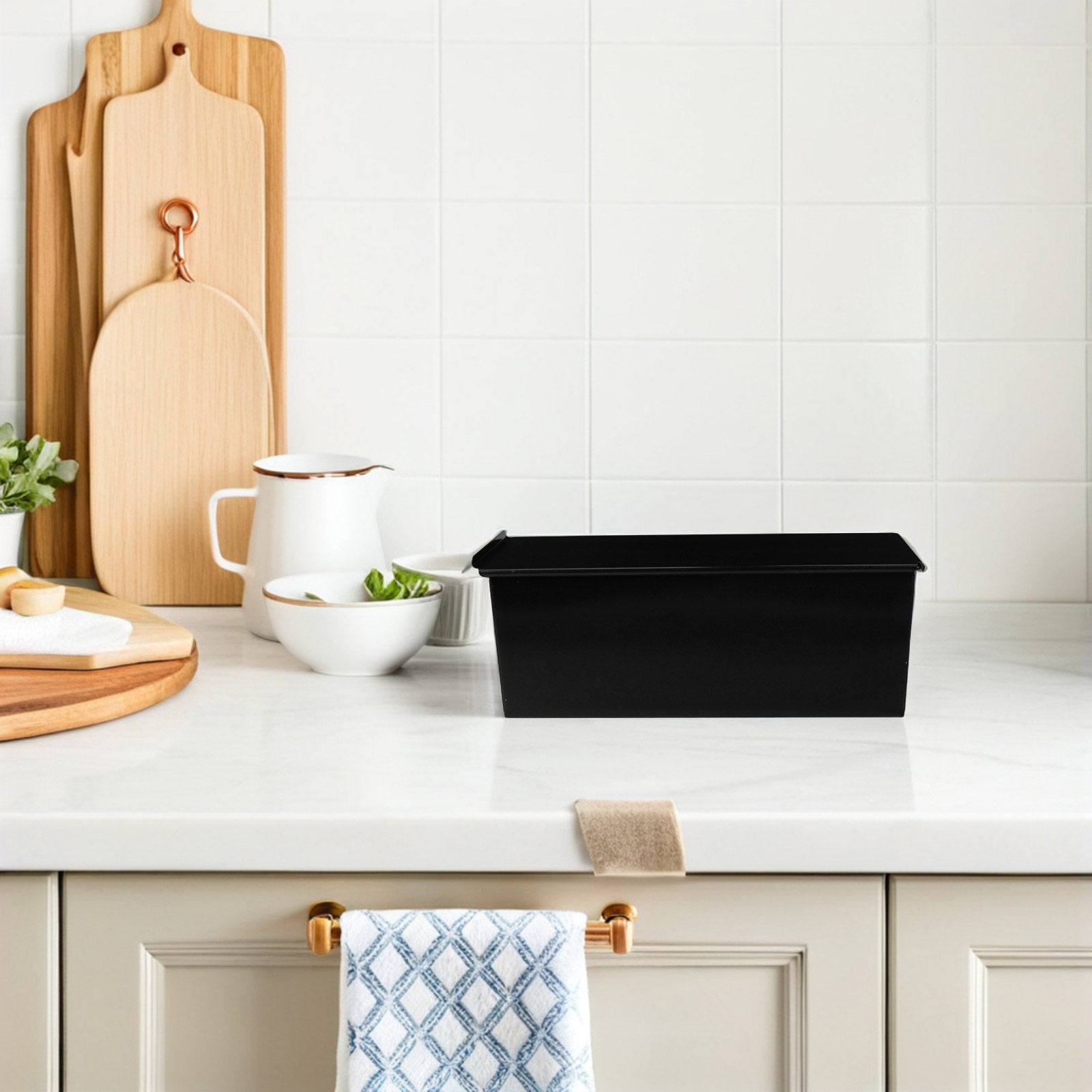 1 Stück Schwarze Brotbackform  – Kitchen Baking Pans Bewertung und Preis