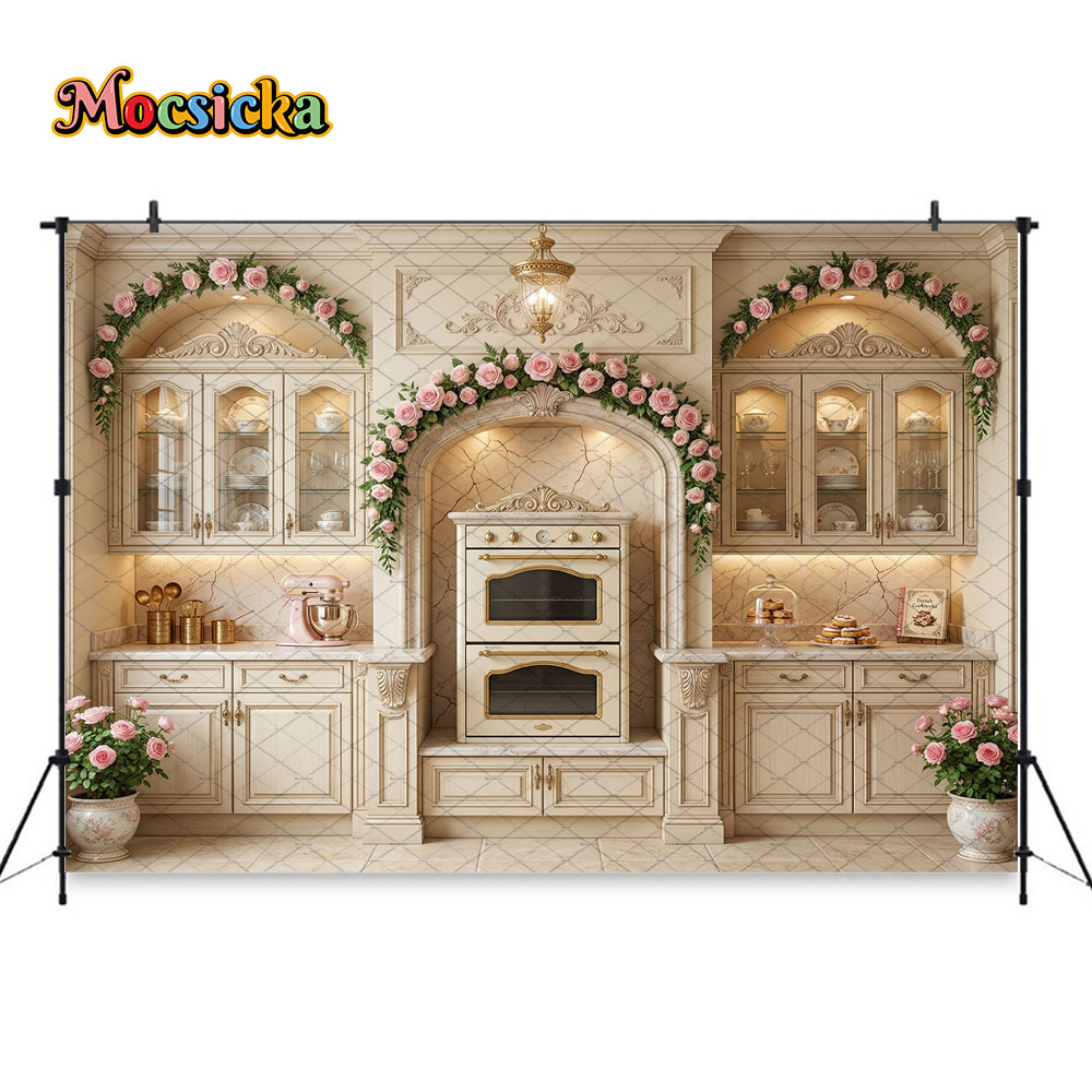 Mocsicka Fotohintergrund, Retr – Kitchen Baking Photoshoot Bewertung und Preis