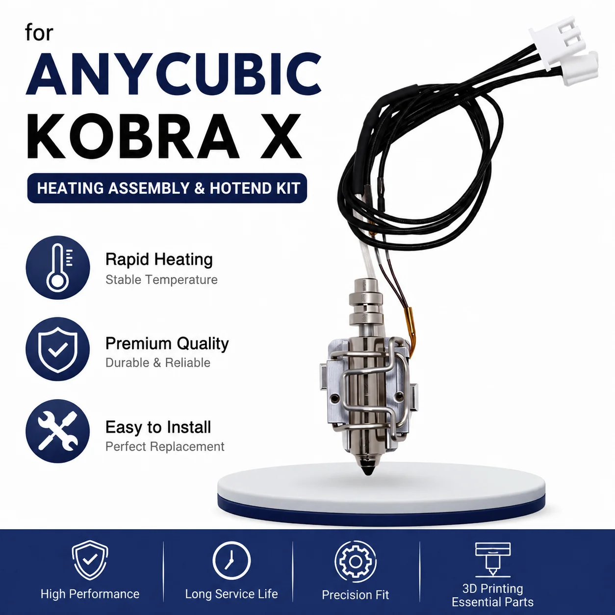 Anycubic Kobra X Hotend-Düsen- – Pastry Brush Silicone Bewertung und Preis