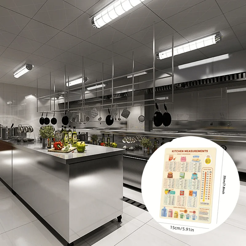 1 x Umrechtabelle für die Küch – Kitchen Baking Conversion Chart Bewertung und Preis