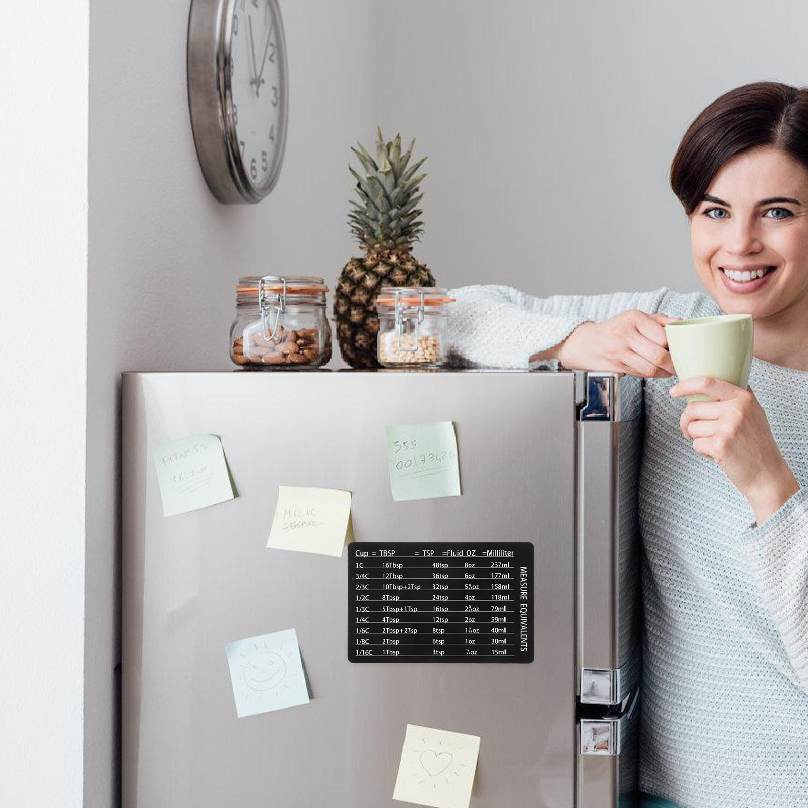Kompakte magnetische Küchen-Ma – Kitchen Baking Conversion Chart Bewertung und Preis