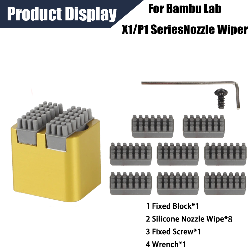 Düsenbürste für Bambu Lab X1 P – Pastry Brush Silicone Bewertung und Preis