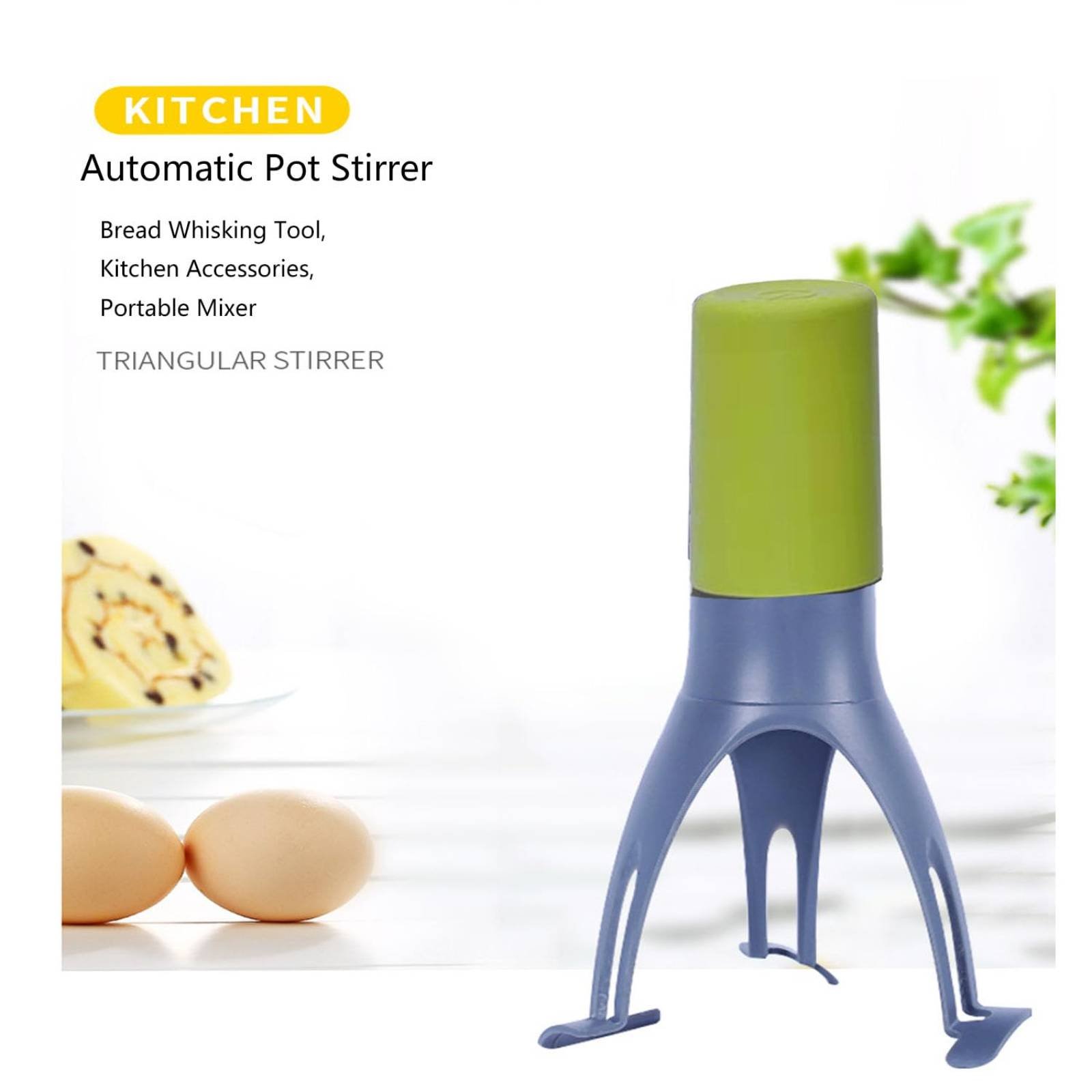 Automatischer Dreieck-Rührer - – Kitchen Baking Mixer Bewertung und Preis