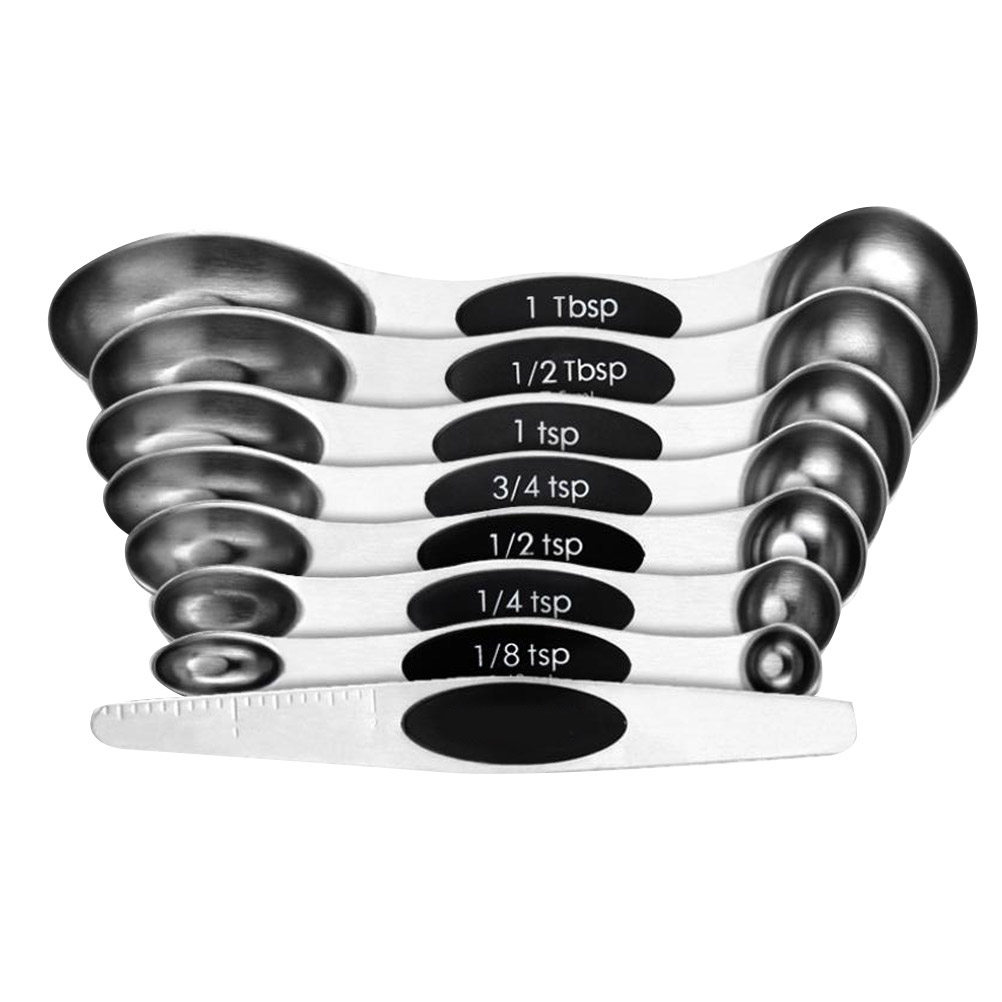 8-teiliges Edelstahl-Messlöffe – Baking (Kitchen Ingredient) Bewertung und Preis
