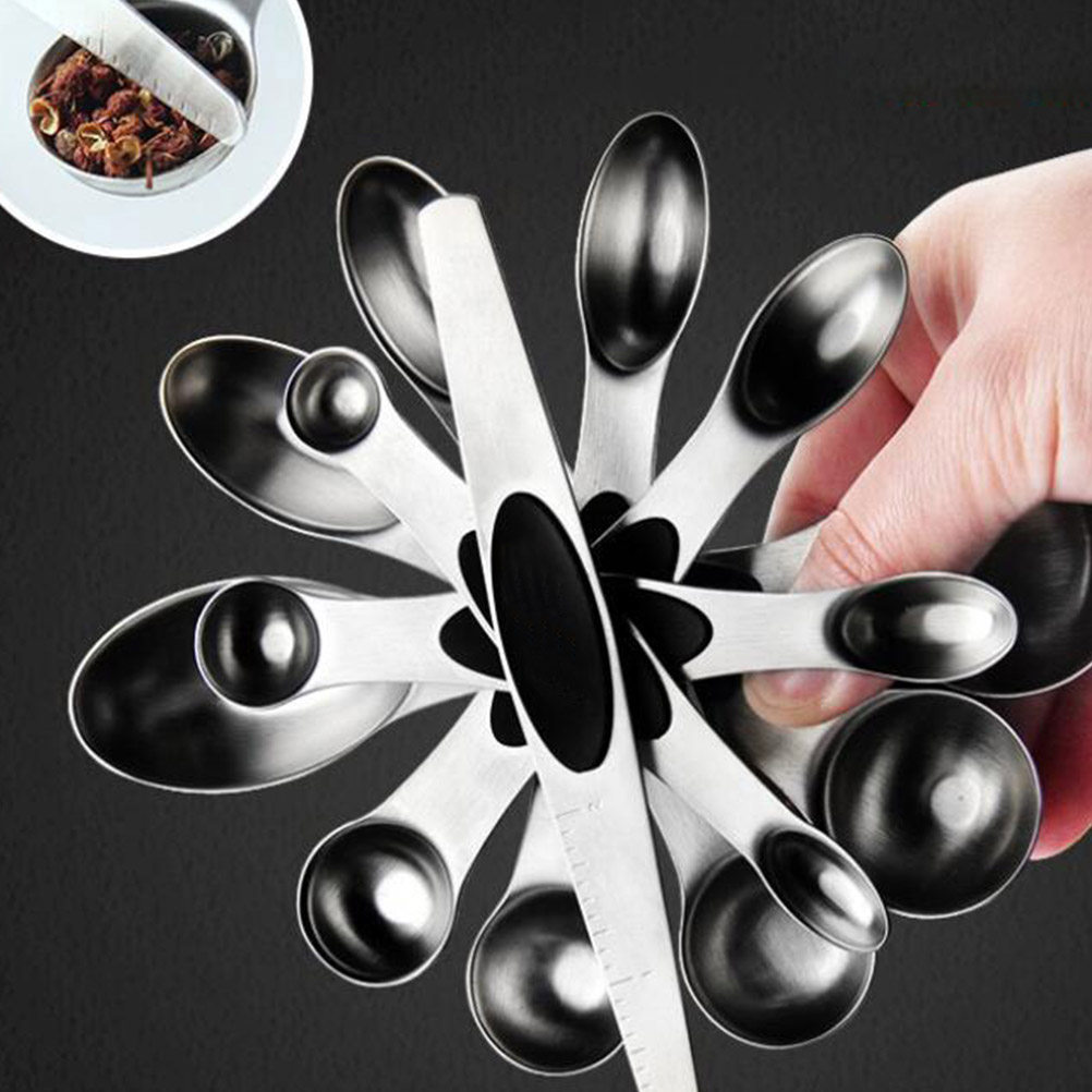 8-teiliges Edelstahl-Messlöffe – Baking (Kitchen Ingredient) Bewertung und Preis