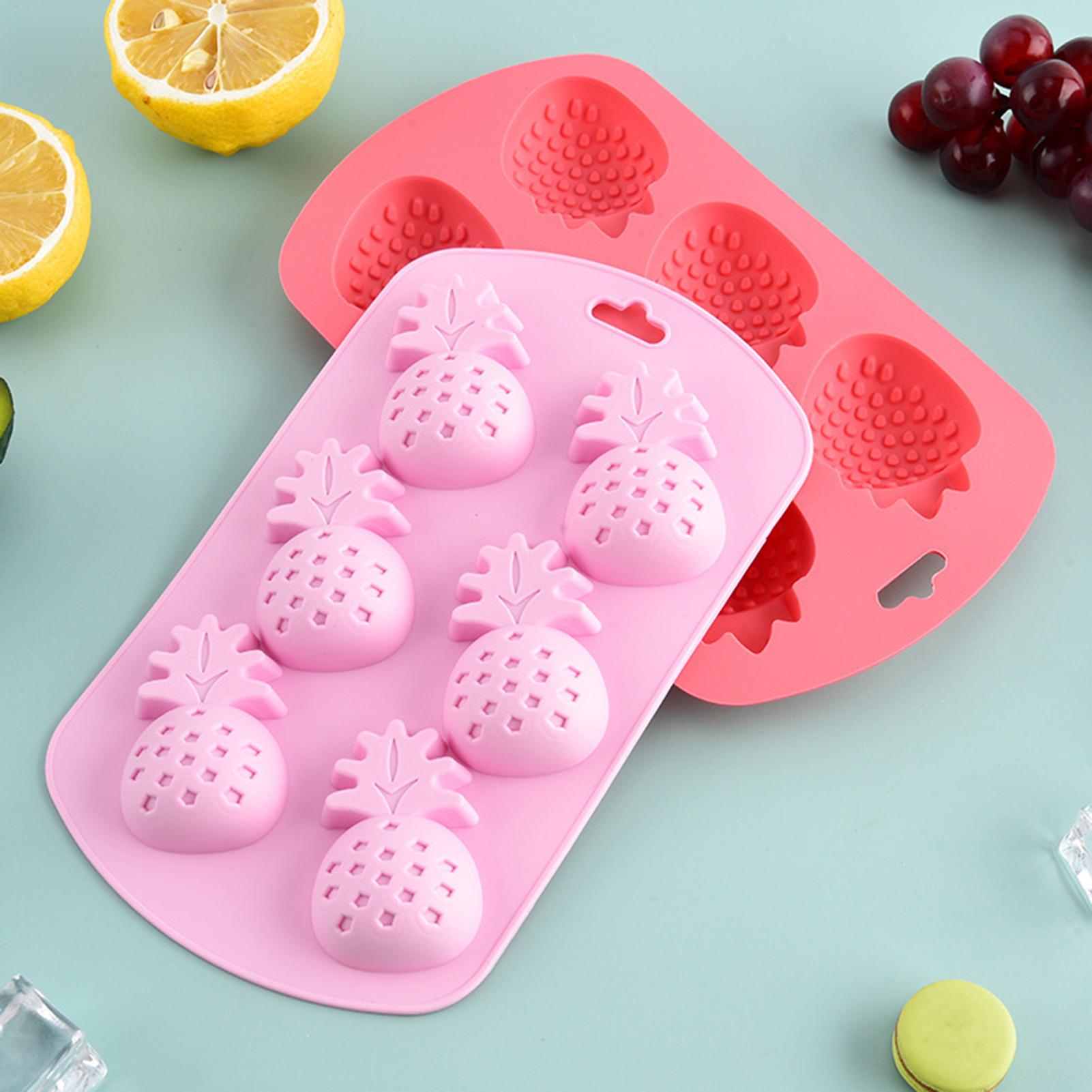 6-fach Fruchtform Silikon-Süßi – Kitchen Baking Molds Bewertung und Preis