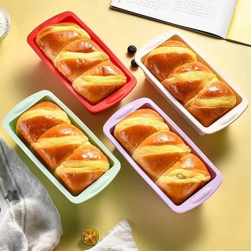 1/4 Stück Rechteckige Silikonf – Kitchen Baking Pans Bewertung und Preis