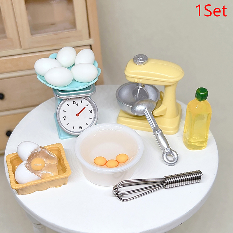 1Set 1:12 Puppenhaus Miniatur  – Kitchen With Baking Area Bewertung und Preis