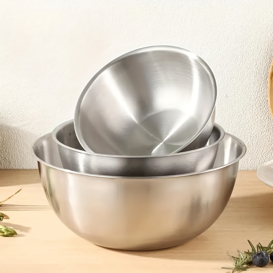 3-teiliges Edelstahl-Salatschü – Baking Kitchen Set Bewertung und Preis