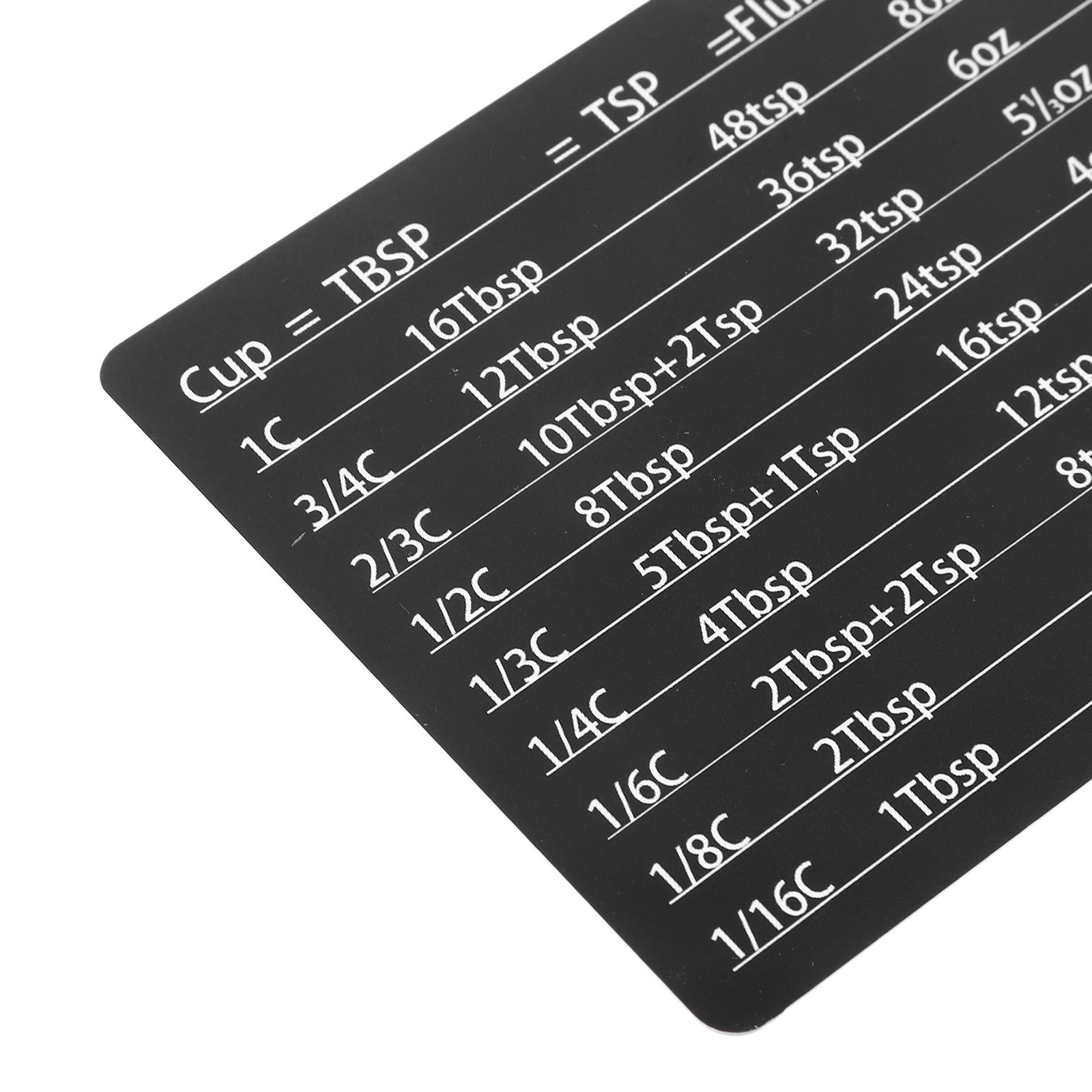Wiederverwendbare magnetische  – Kitchen Baking Conversion Chart Bewertung und Preis
