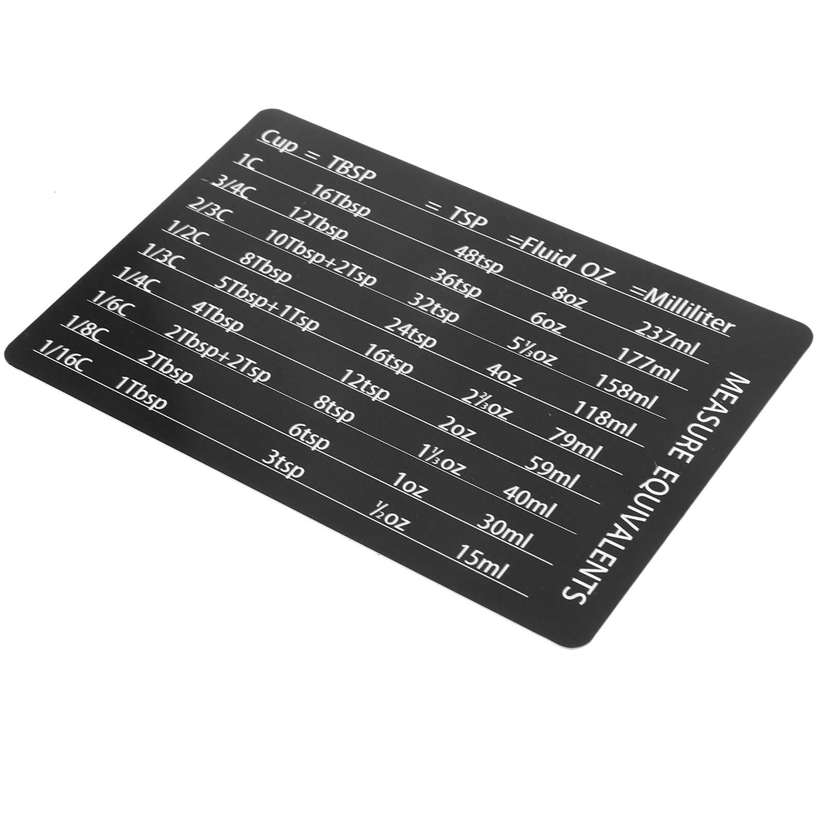 Wiederverwendbare magnetische  – Kitchen Baking Conversion Chart Bewertung und Preis