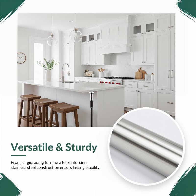 Edelstahl-Möbelstützstange, ve – Kitchen Uncle Bewertung und Preis